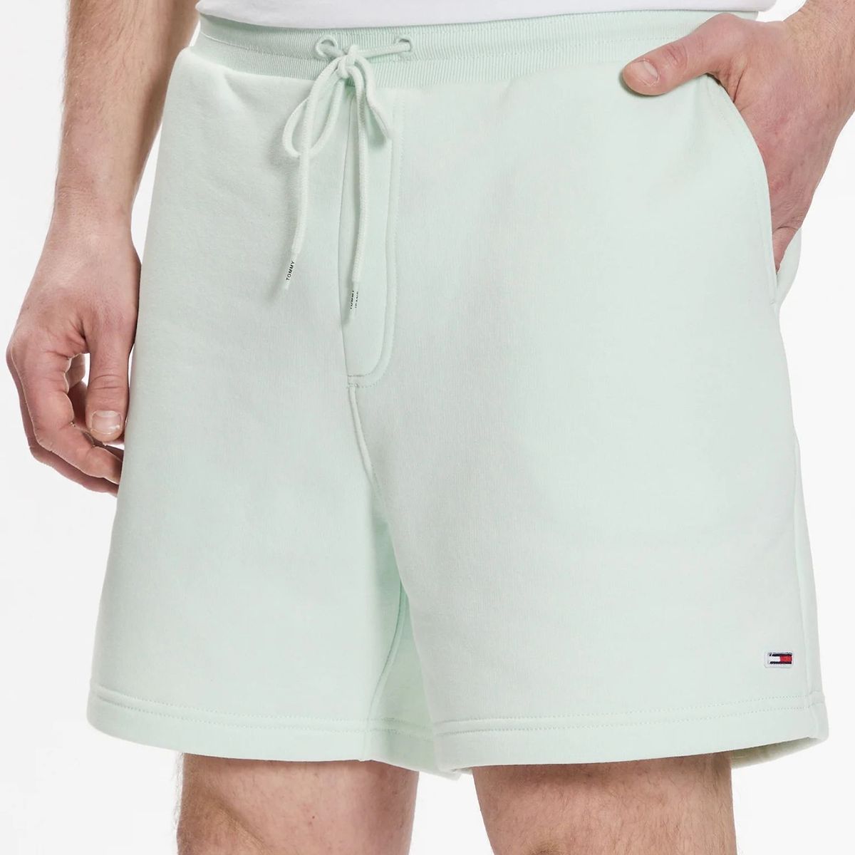 TOMMY HILFIGER - Shorts Regular Classic Solid Verde Tommy Jeans