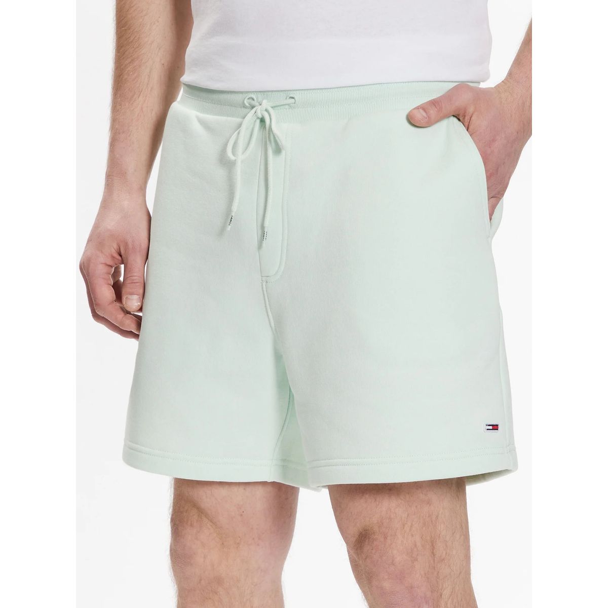 TOMMY HILFIGER - Shorts Regular Classic Solid Verde Tommy Jeans