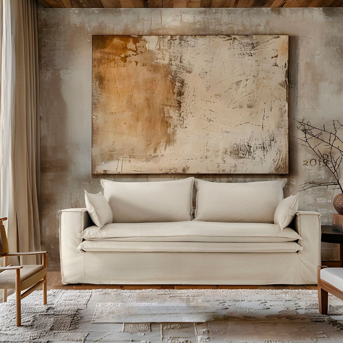 FORM DESIGN - Sofá 3 Cuerpos Luciano Crudo Form