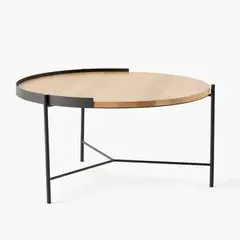 FORM DESIGN - Mesa de Centro Trantor 80 Natura/Negro Form