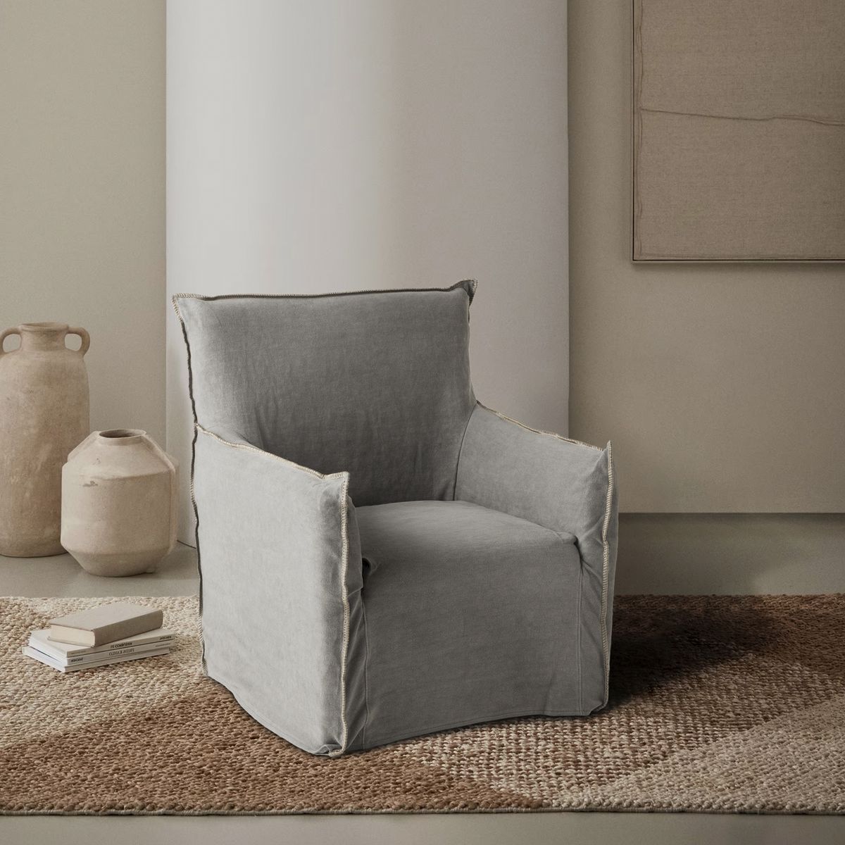 FORM DESIGN - Sitial Tapiz Leonor Gris Oscuro Form