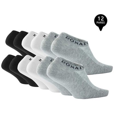 Imagen 2 del producto Pack de 12 Calcetines Invisibles Deportivos Hombre