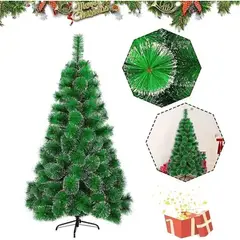 GENERICO - Decoración Navideña Árbol Navidad Arbolito Con Nieve 180m