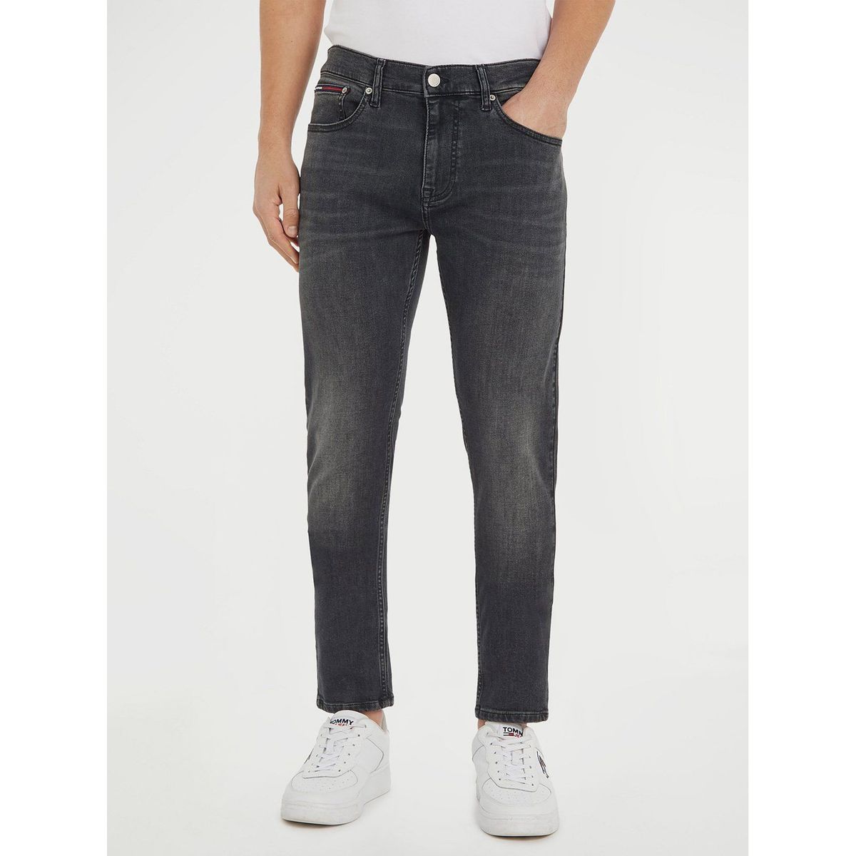 TOMMY HILFIGER - Jeans Slim Fit Austin Negro Tommy Jeans