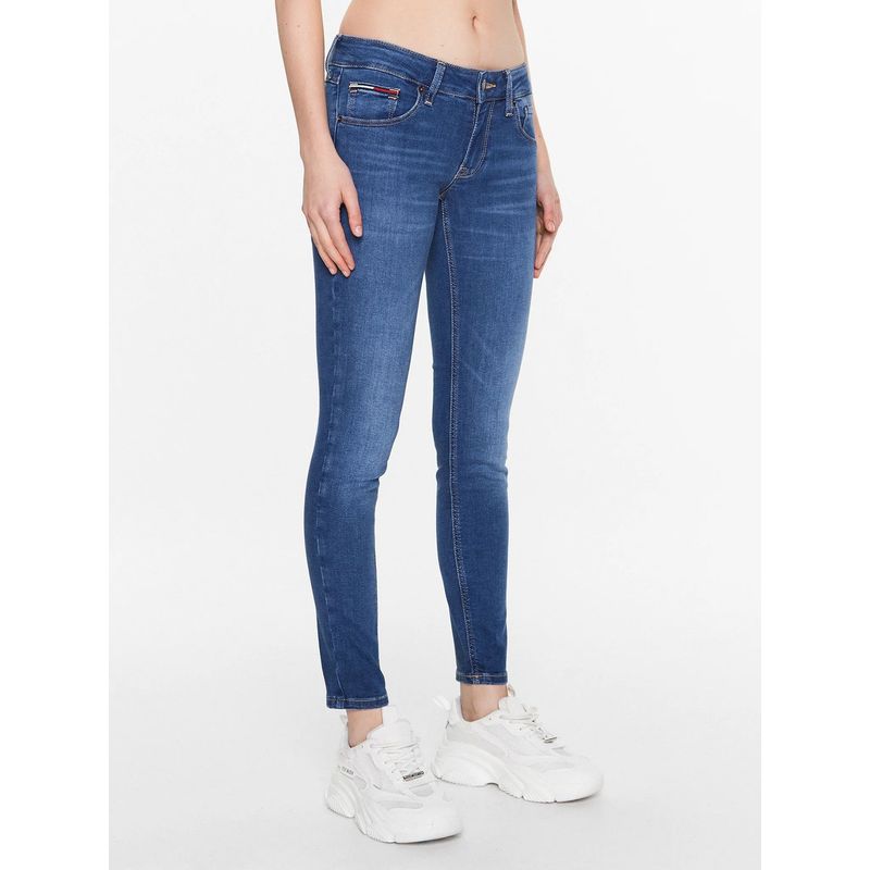 TOMMY HILFIGER - Jeans Scarlett Corte Bajo Skinny Fit Azul Tommy Jeans