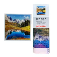 GENERICO - Pintura con diamantes - Montañas 20X20