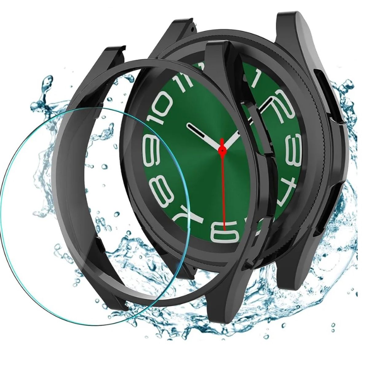 GENERICO - Protector + Lámina Vidrio Para Galaxy Watch 6 Classic