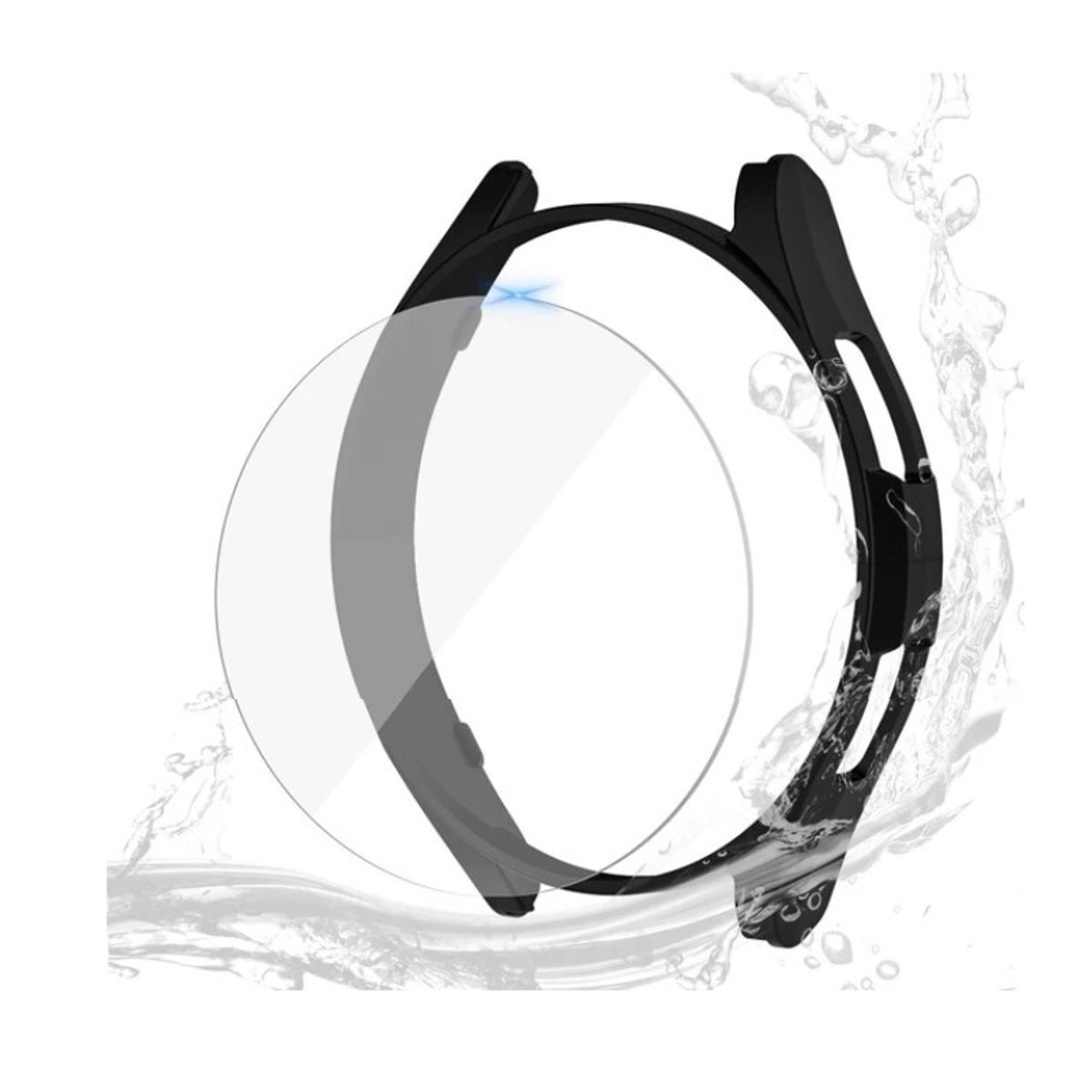 GENERICO - Protector + Lámina Vidrio Para Galaxy Watch 6 Classic
