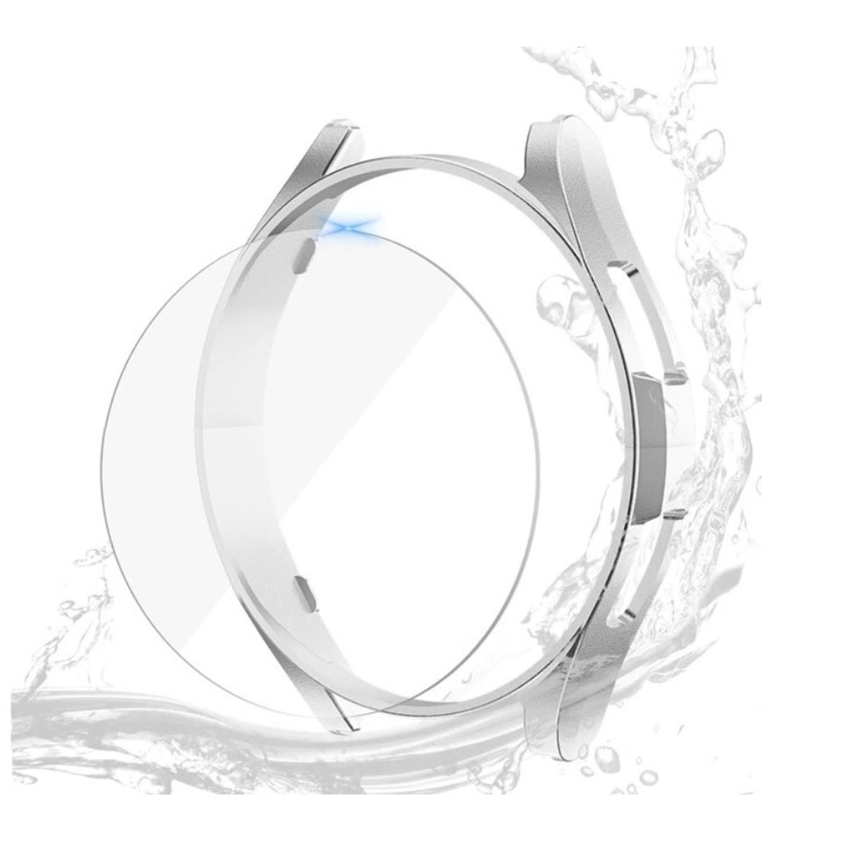 GENERICO - Protector + Lámina Vidrio Para Galaxy Watch 6 Classic