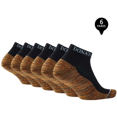 Imagen 2 del producto Pack de 6 Calcetines Tobilleros Deportivos Cobre Hombre