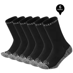 GIOVACCHINO - Pack de 6 Calcetines Largos Deportivos Cobre Hombre