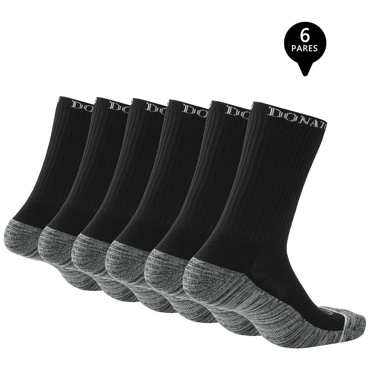 GIOVACCHINO - Pack de 6 Calcetines Largos Deportivos Cobre Hombre