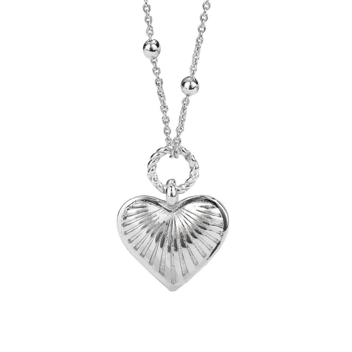 GENERICO - Collar plata 925 corazón joyas mujer regalo