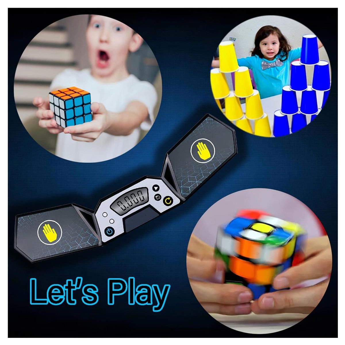 KUANGYE - Timer Qiyi Nuevo Cronómetro Profesional Para Cubos