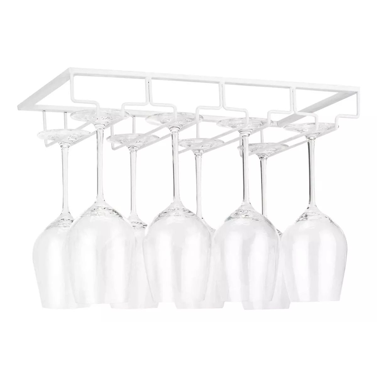 KUANGYE - Rack De Copas De Vino,estante Para Copas De Vino 4 Ranuras