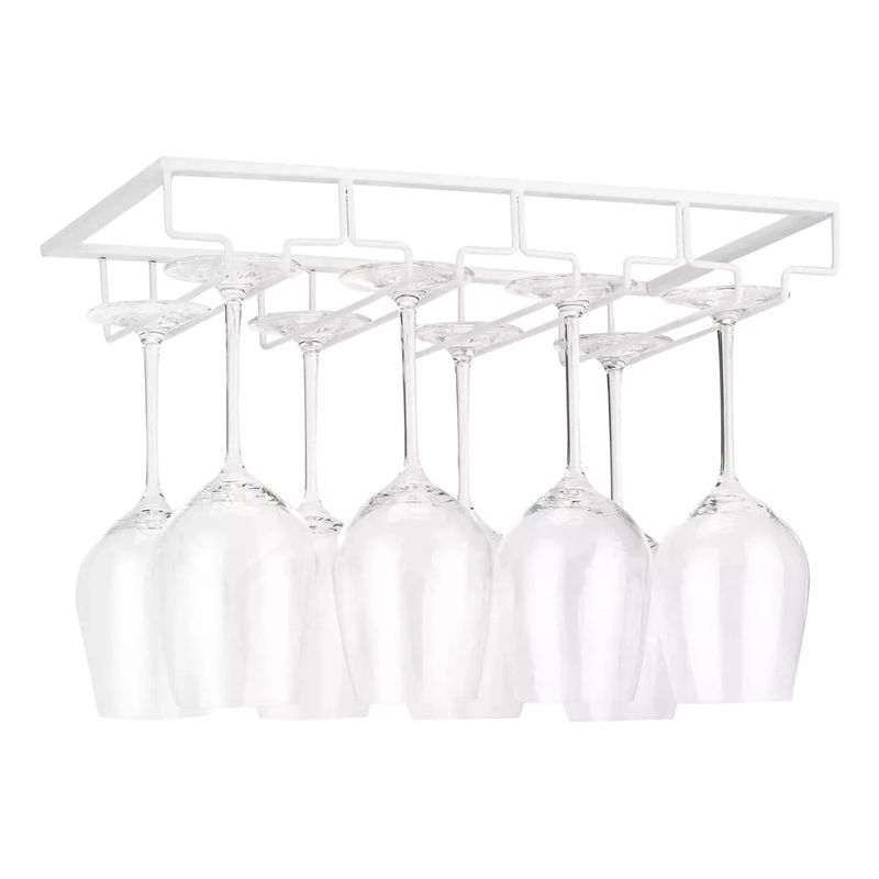 KUANGYE - Rack De Copas De Vino,estante Para Copas De Vino 4 Ranuras