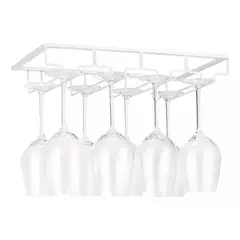 KUANGYE - Rack De Copas De Vino,estante Para Copas De Vino 4 Ranuras