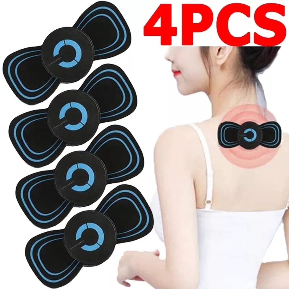 KUANGYE - Masajeador Muscular Electrico 4 Piezas