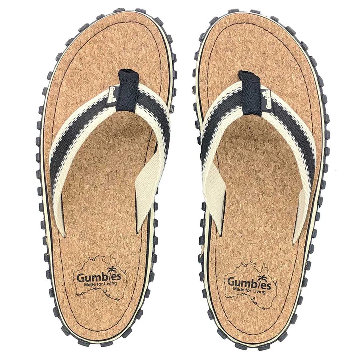 GUMBIES - Sandalias Gumbies Corker Flip-Flops Negro