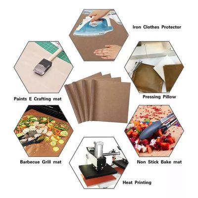 Imagen 2 del producto Pack de 4 Láminas Teflón Antiadherente Para Hornear Reutilizable 60x40_