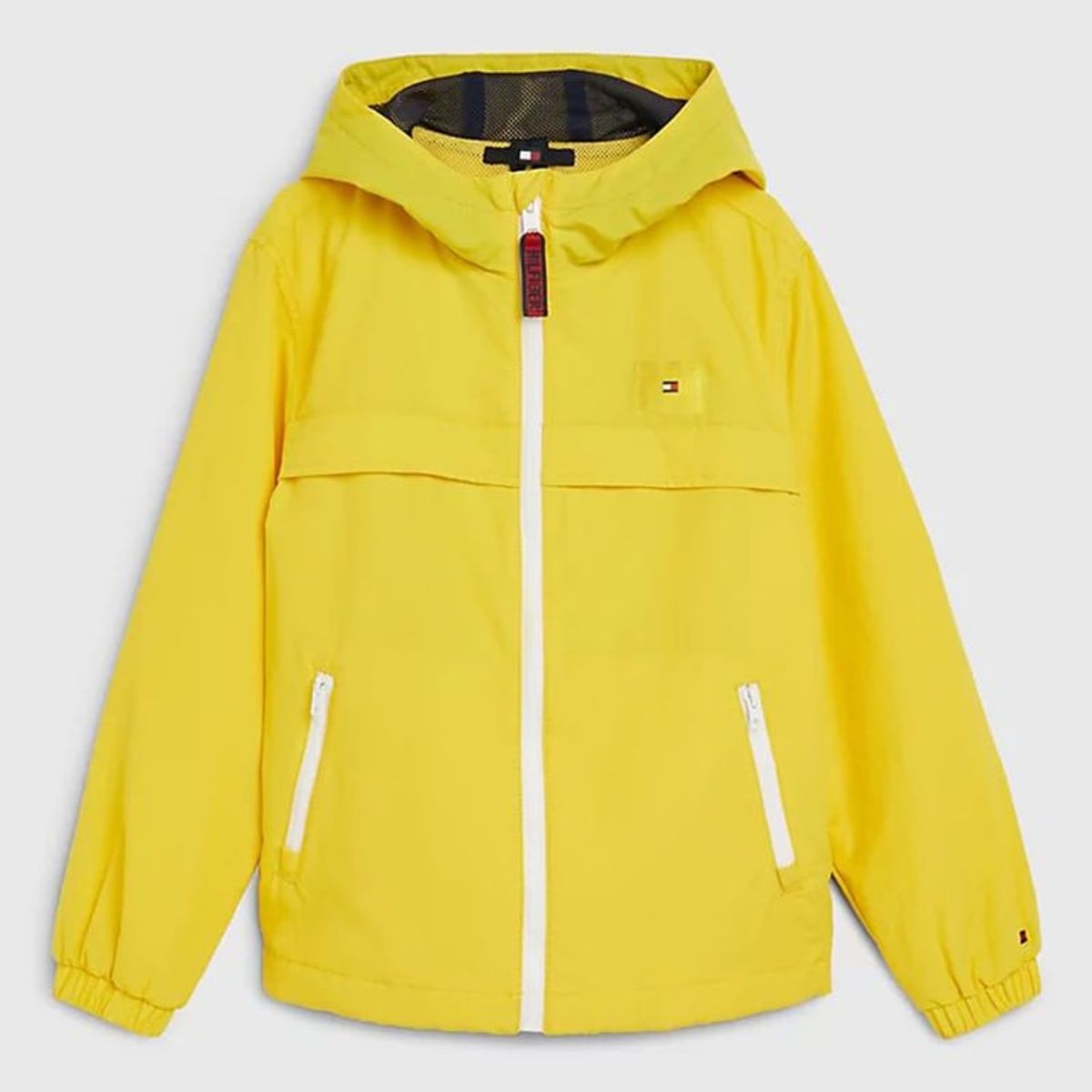 TOMMY HILFIGER - Cortavientos Chicago Con Gorro Amarillo Niña Tommy Hilfiger