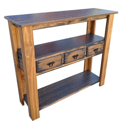 Imagen 2 del producto Mesa de arrimo cafe 3 cajones