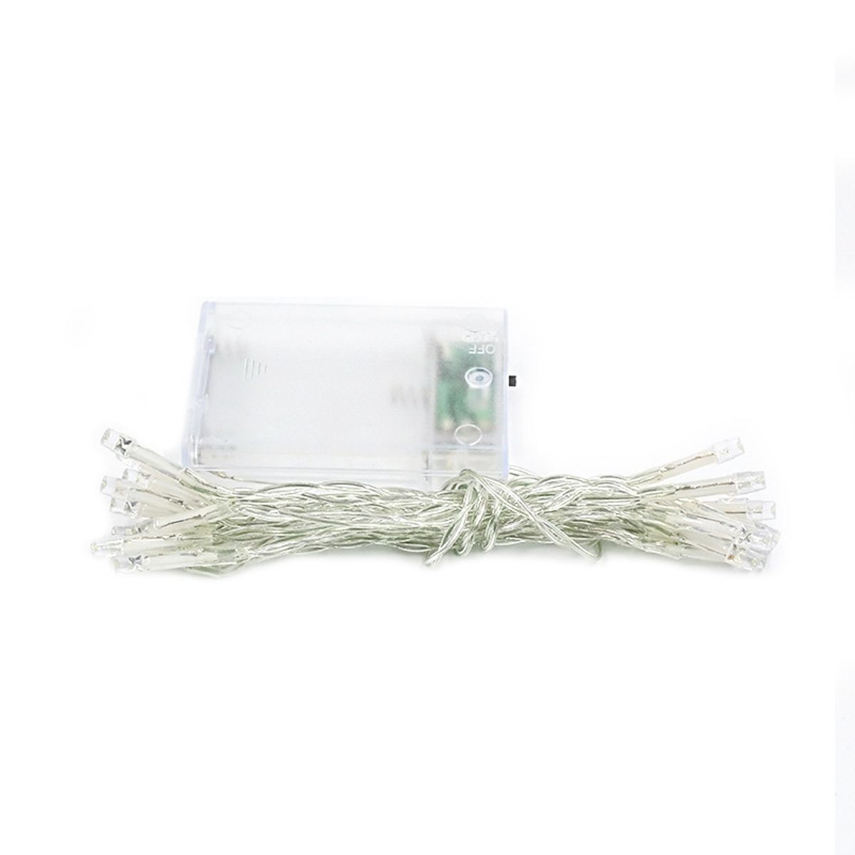 3m 20led Cadena De Luces De Cuentas Para Decoración Blanco cálido., marca VATYERTY - Foto Principal
