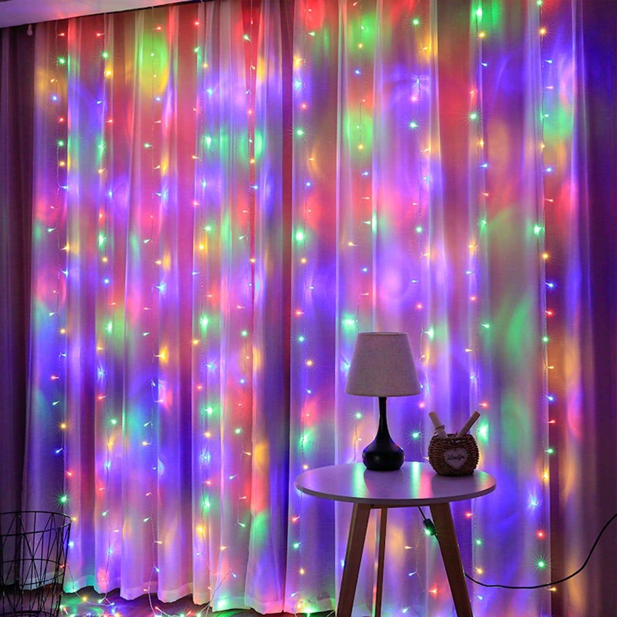 6m 40led Cadena De Luces De Cuentas Para Decoración multicolor, marca VATYERTY - Foto 2