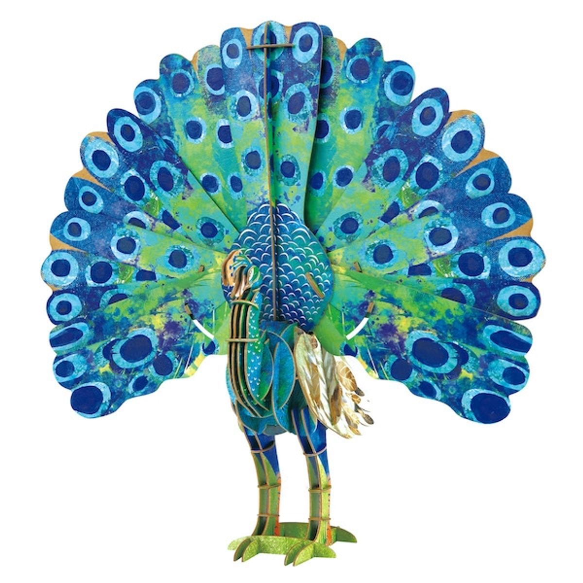 MIEREDU - Puzzle Eco 3D Pavo Real