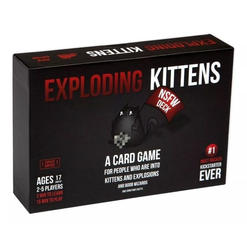 ASMODEE - Juego de cartas Exploding kittens NSFW