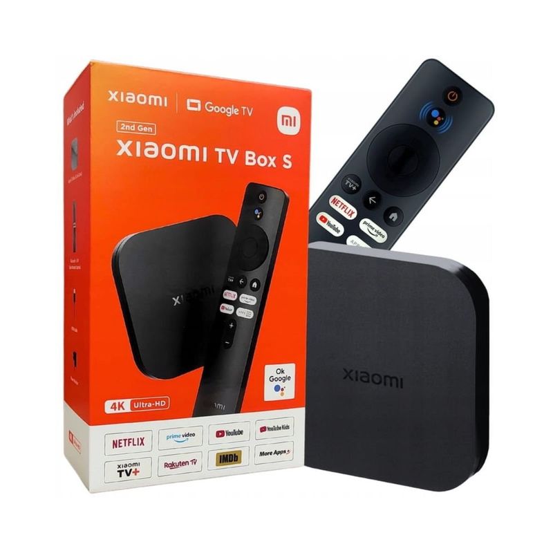 XIAOMI - Xiaomi TV Box S 4K 2nd Gen - Android TV