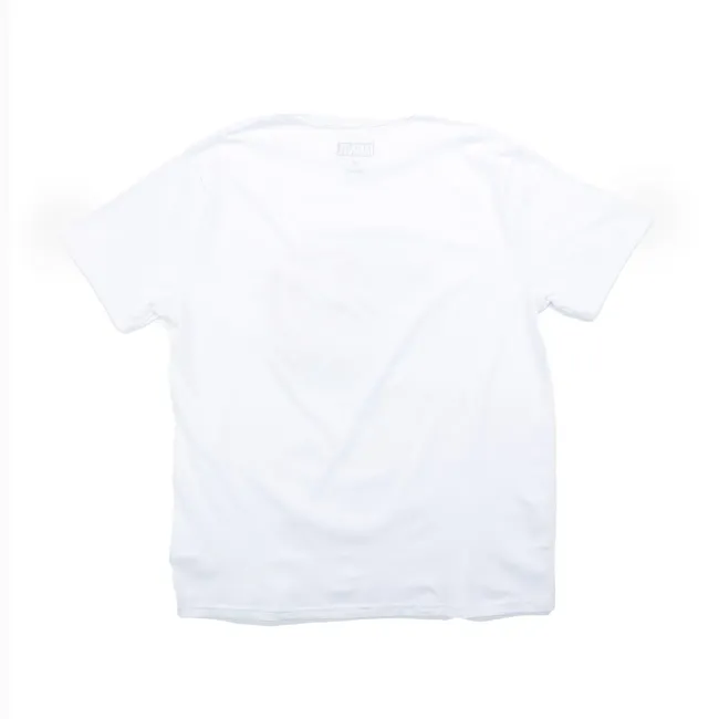 MARVEL - Polera Hombre Capitan America Fighting Blanco Marvel