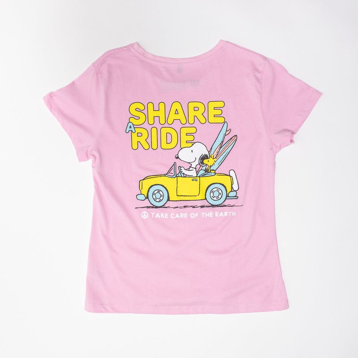 SNOOPY - Polera Mujer YOU Peanuts Classic  Rosado