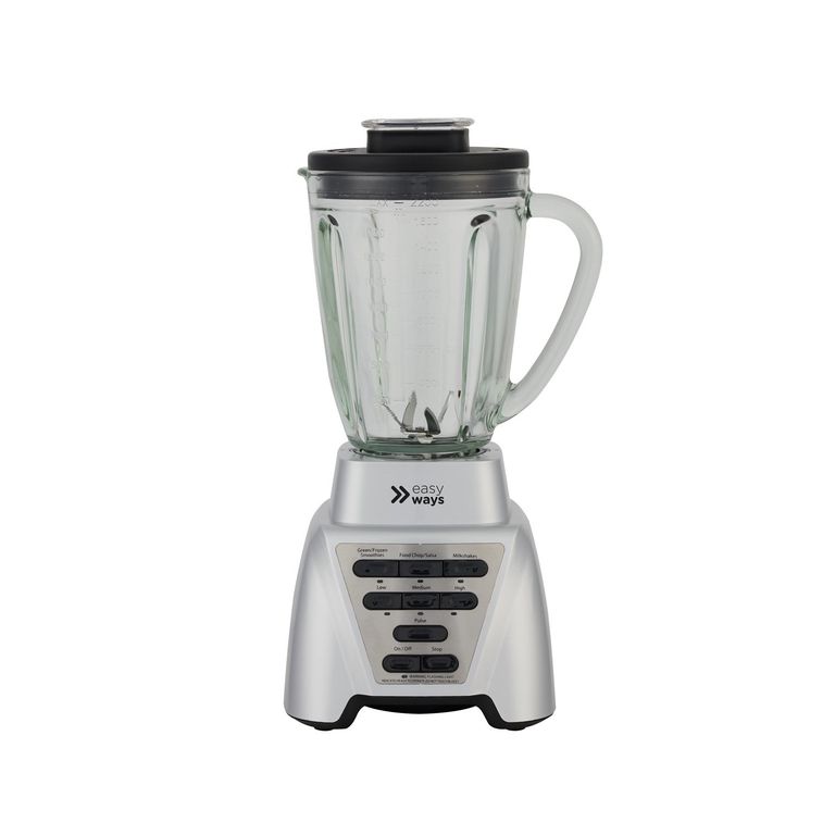 Licuadora Ultra Silver Gran capacidad 1,75L + vaso to go