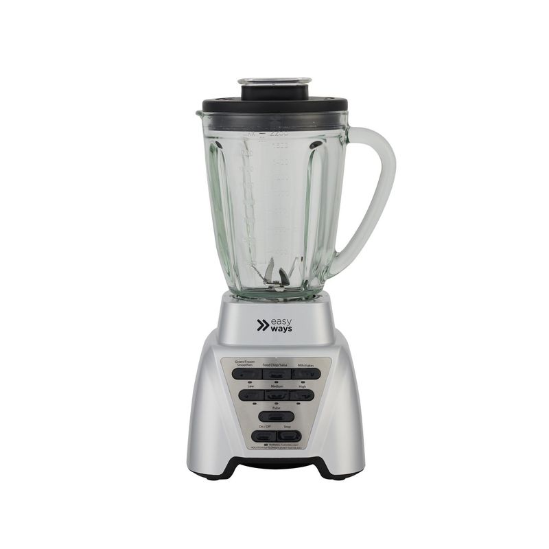 EASYWAYS - Licuadora Ultra Silver Gran capacidad 2,2L + vaso to go EasyWays