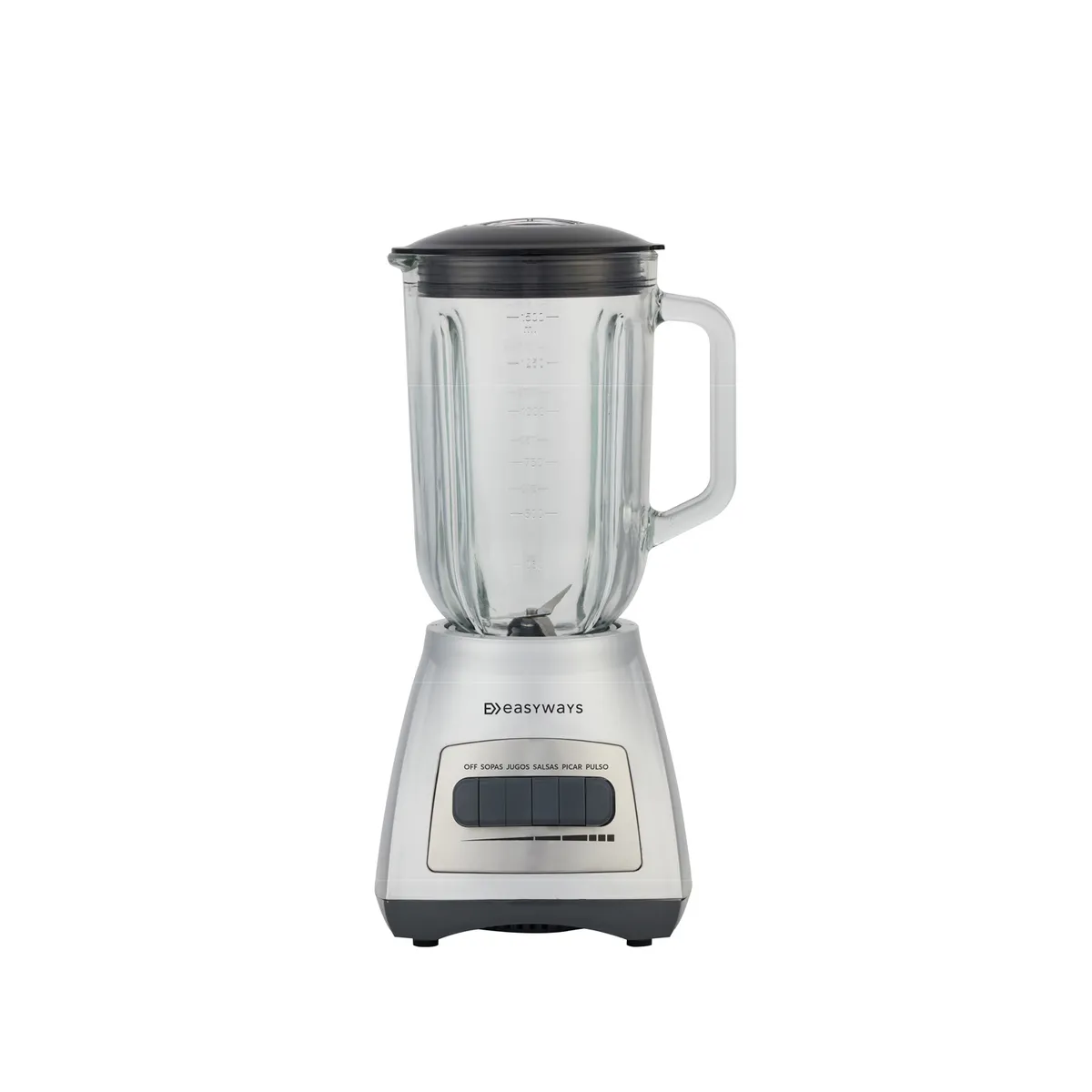 EASYWAYS - Licuadora Crush n' roll Silver  1,5 Litros EasyWays