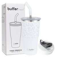 Termo CafeMug Buffer Vaso Termico600ml Sellable - Blanco