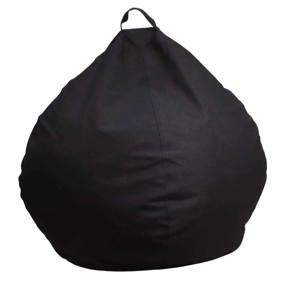 GENERICO - Pouf Pera Negro Delta 60x50x50 Máxima Design