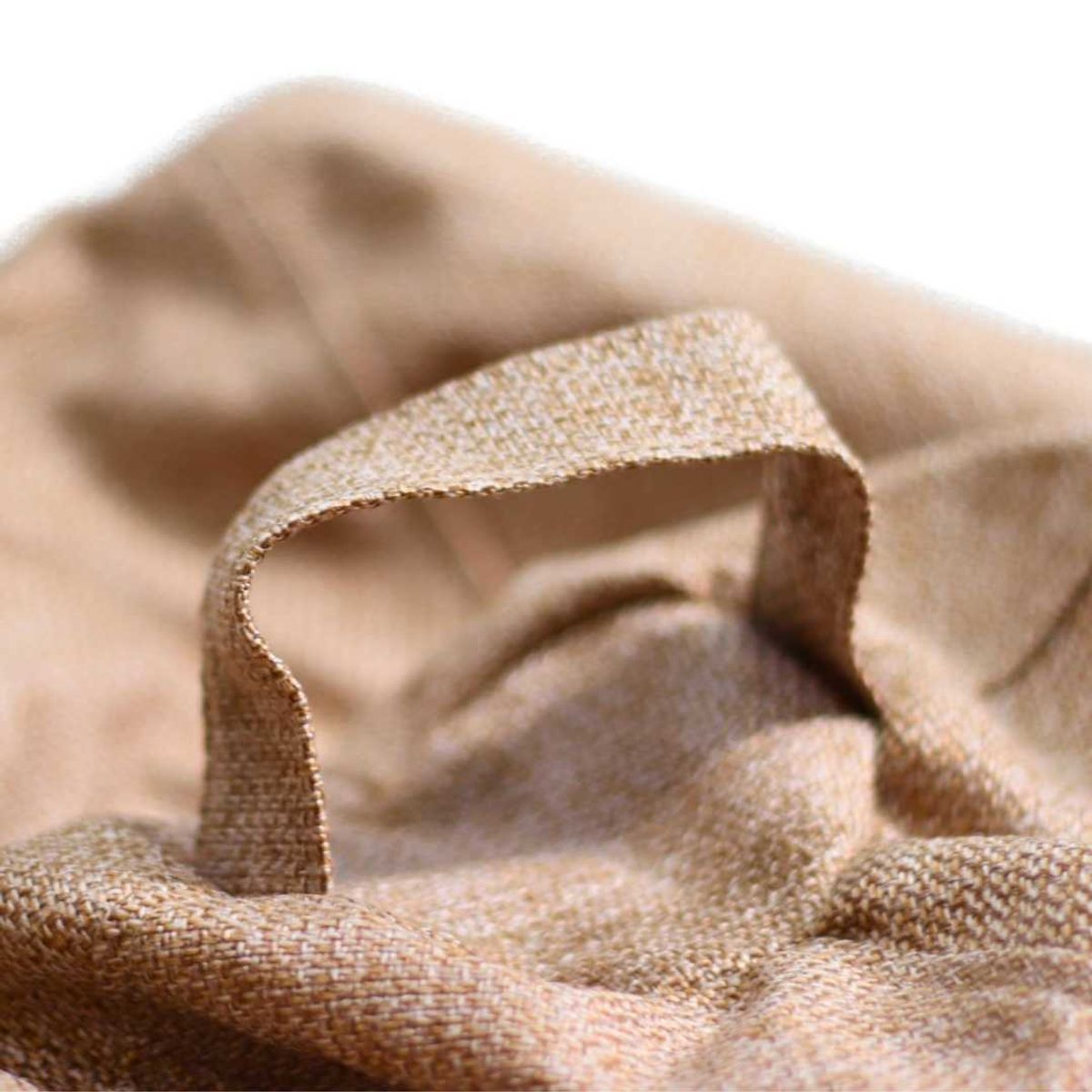 GENERICO - Funda Pouf Pera Infantil Beige Sin Relleno 60x50x50 Máxima Design