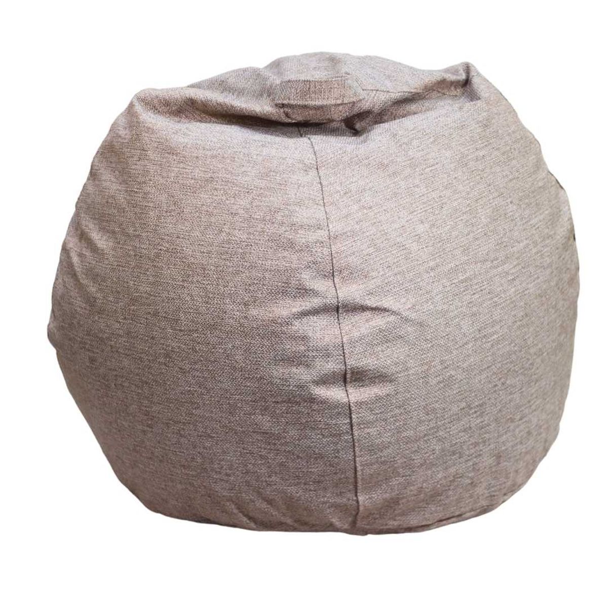 GENERICO - Pouf Pera Gris Beige Omega 100x120x120 Máxima Design