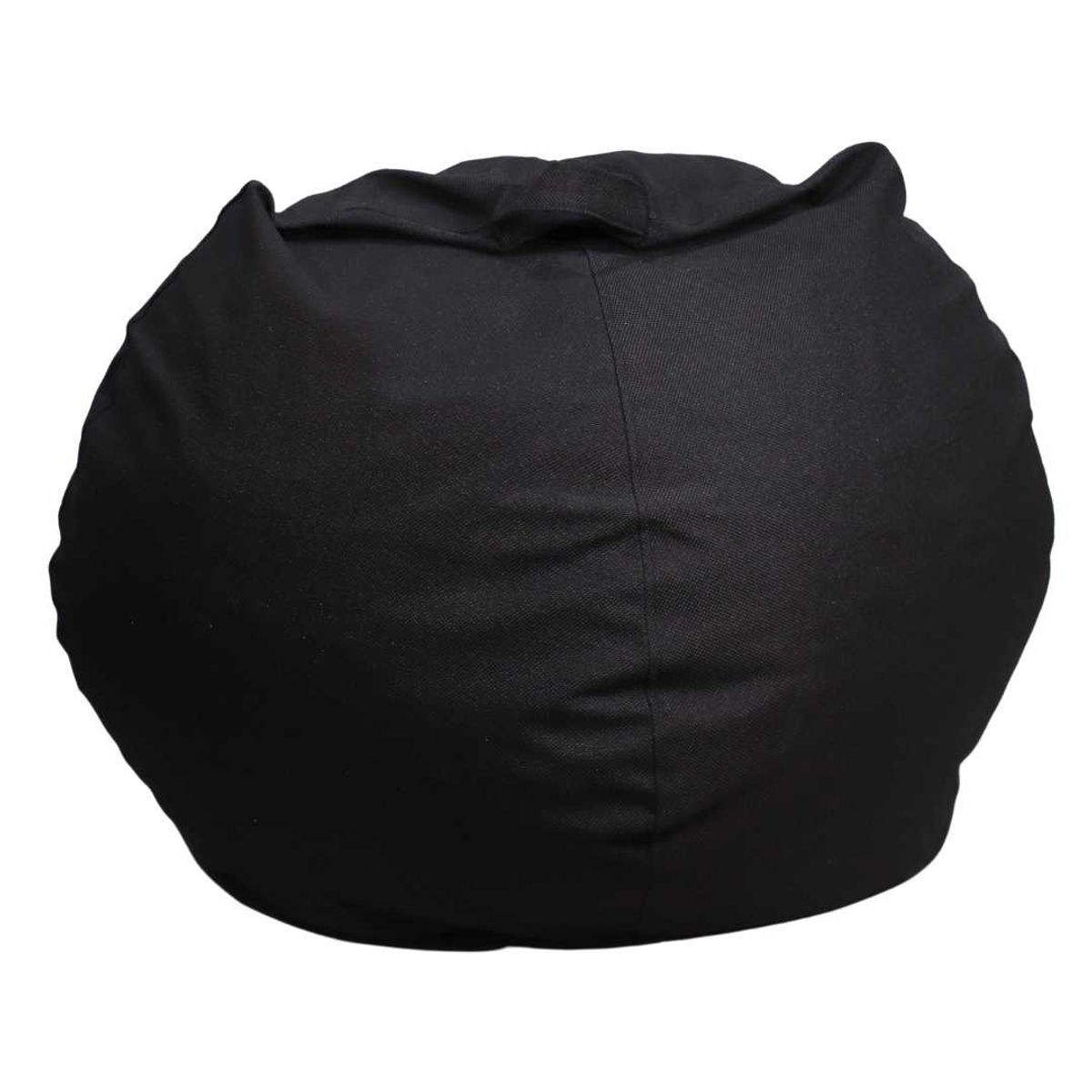 GENERICO - Pouf Pera Negro Delta 100x120x120 Máxima Design.
