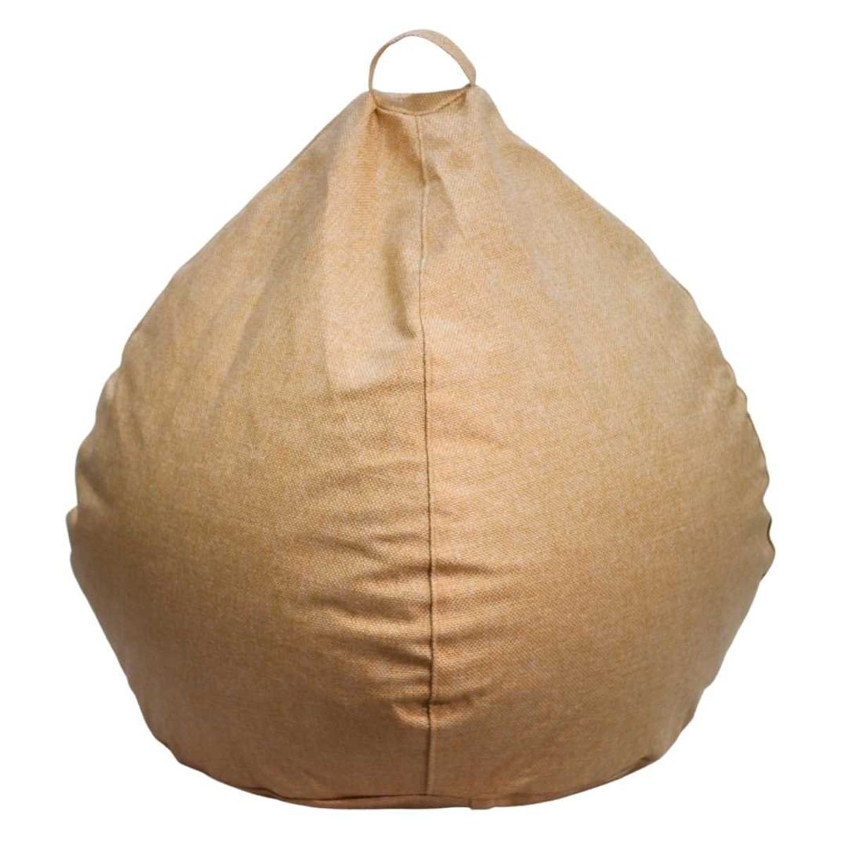 GENERICO - Funda Pouf Pera Beige Omega 100x120x120.