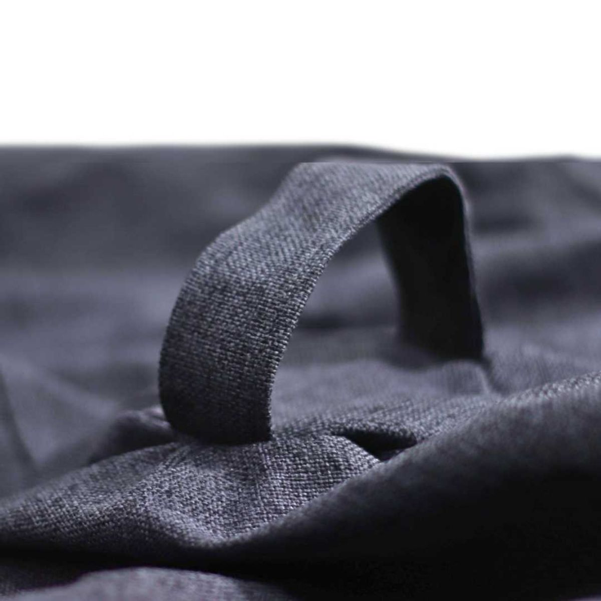 GENERICO - Funda Pouf Pera Grafito Omega Sin Relleno 100x120x120