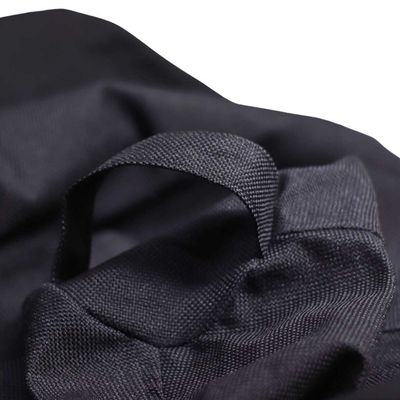 Imagen 2 del producto Funda Pouf Pera Negro Delta Sin Relleno 100x120x120