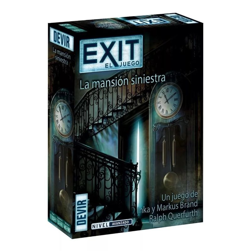 DEVIR - Juego de cartas Exit La mansión siniestra Devir