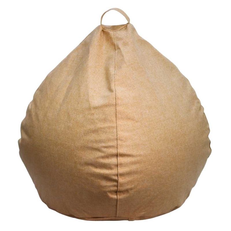 GENERICO - Pouf Pera Infantil Beige Omega 60x50x50 Máxima Design