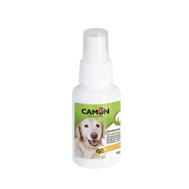 CAMON - Pasta Dientes Enzimatica Camon Spray para Perros 50ml