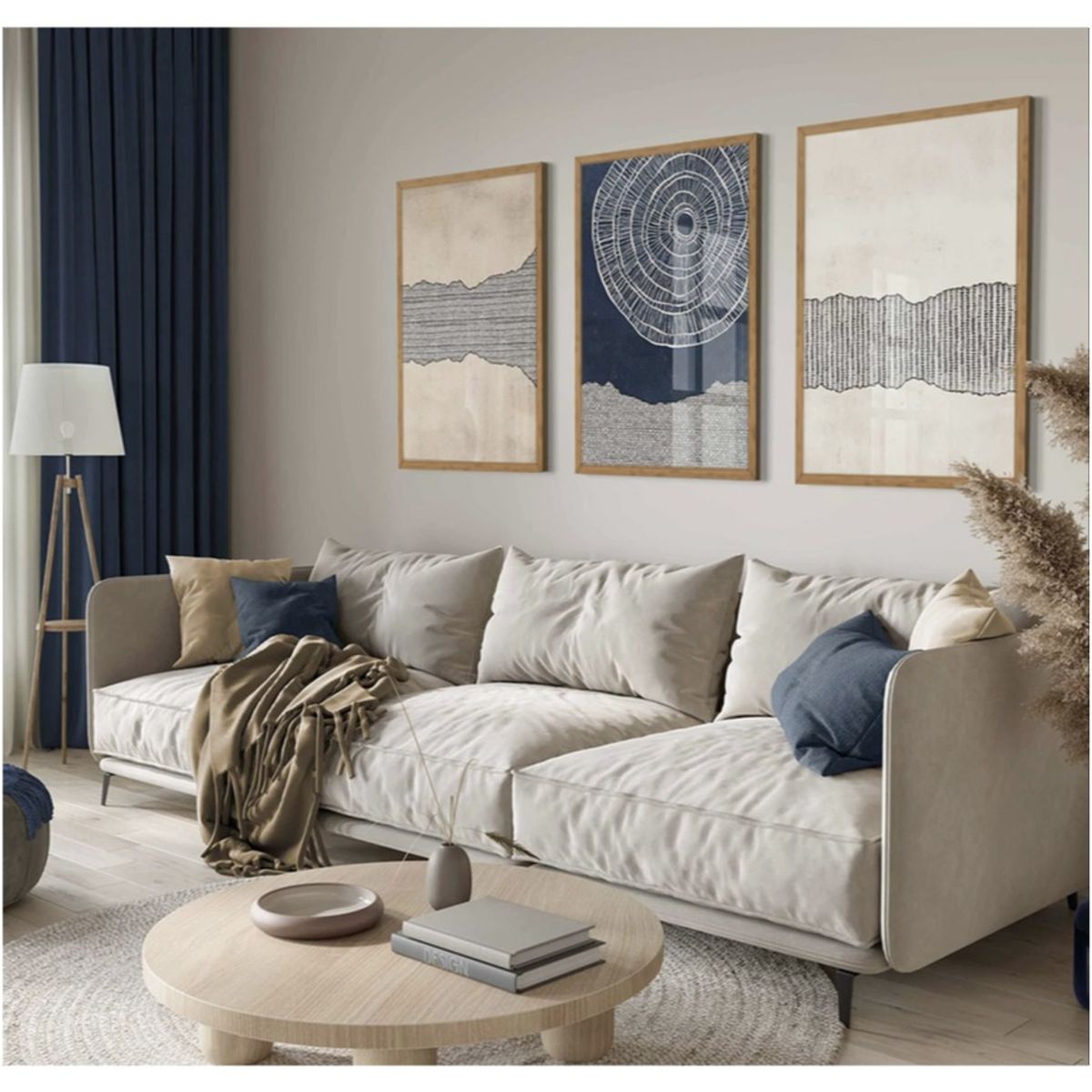 PAPEL ILUSTRADO - Set 3 Scratches 50x70 Dorado