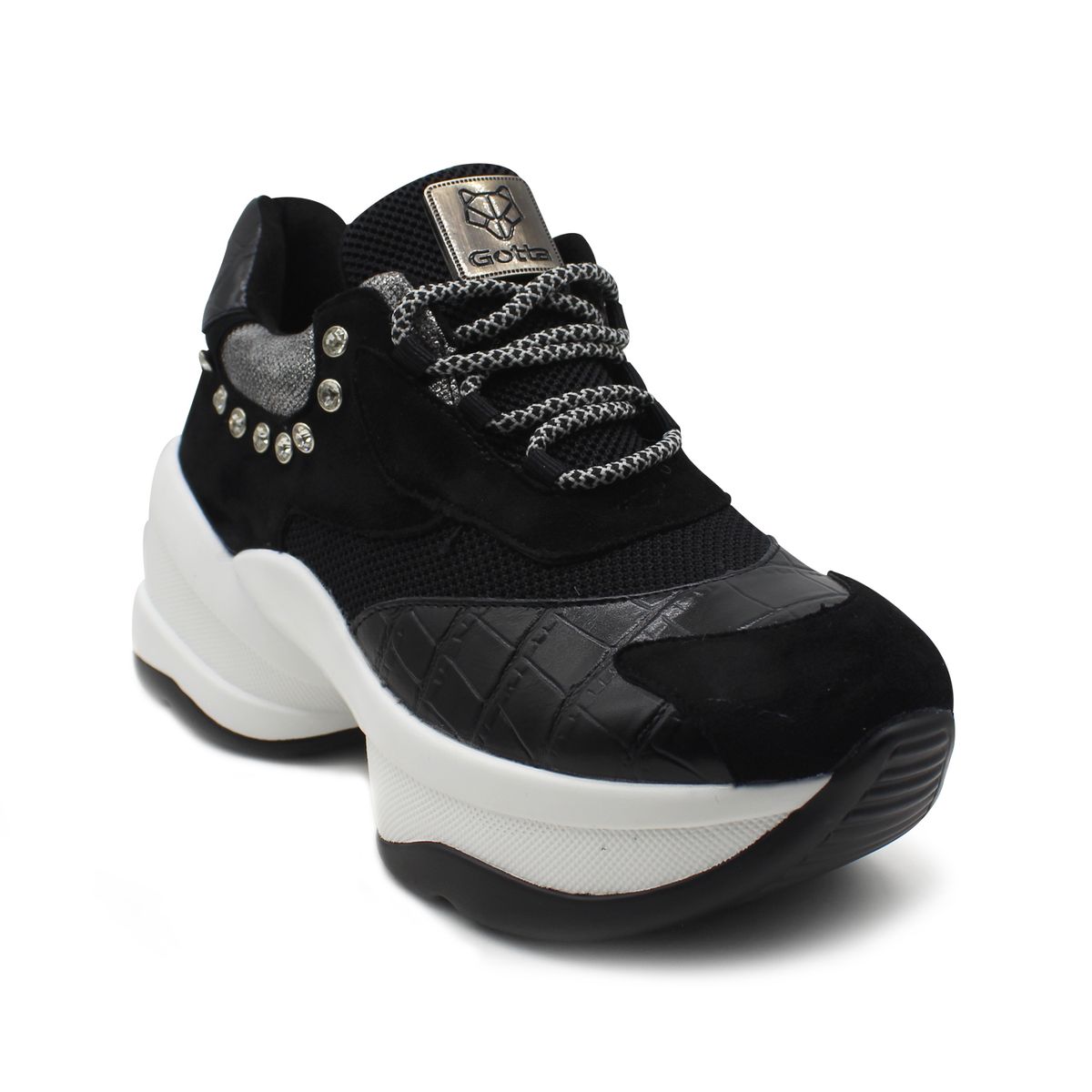 GOTTA - Zapatilla Mujer Negra 13161