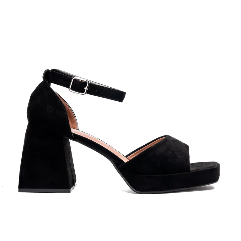 Taco Mujer Negro Abigail Negro 38